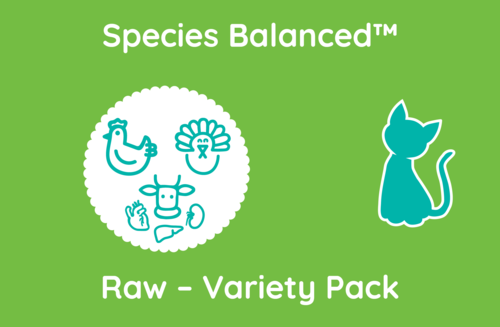 Species Balanced™ Raw Variety Pack for Cats