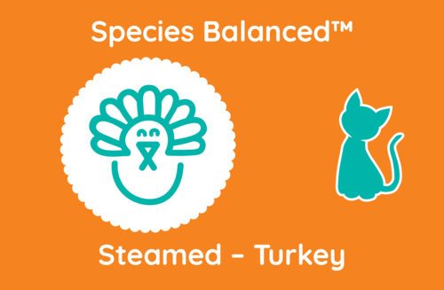 Species Balanced™ Steamed Turkey for Cats