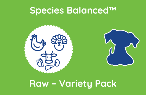 Species Balanced™ Raw Variety Pack for Dogs