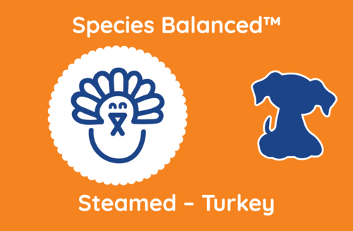 Species Balanced™ Steamed Turkey for Dogs